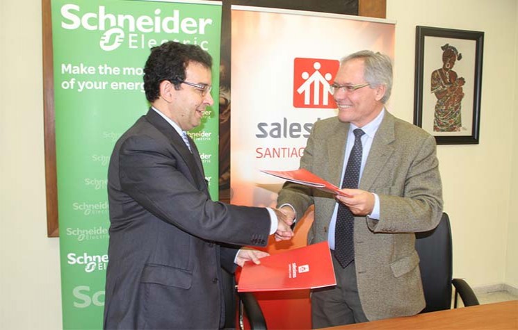 Acuerdo formativo entre Schneider Electric y Salesianos